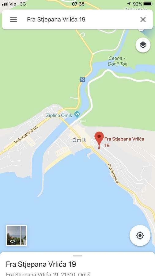 Apartman Studio Ganga Omiš Екстериор снимка